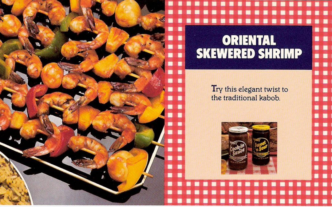Oriental Skewered Shrimp